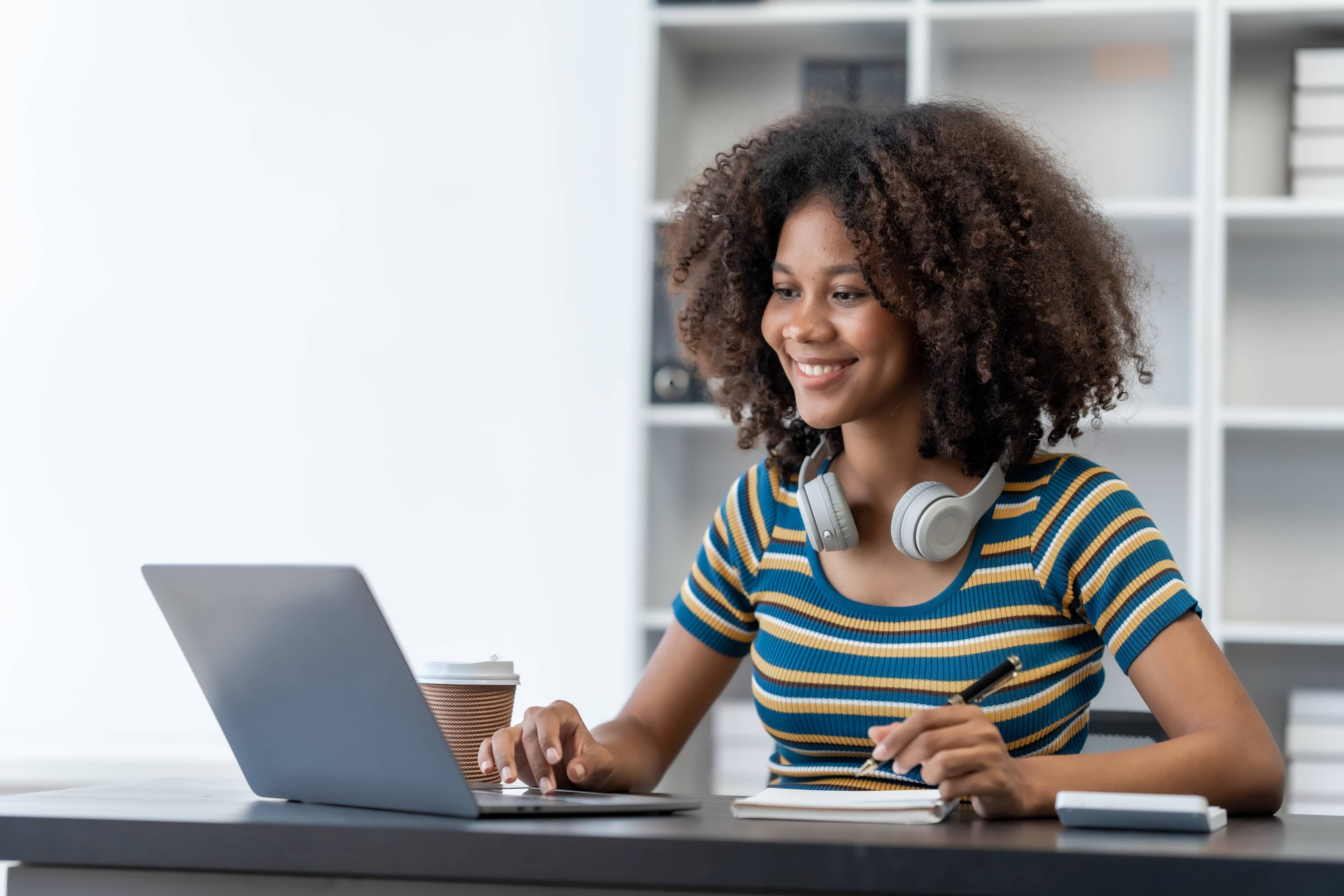 A student learning smarter with AI-powered study tools