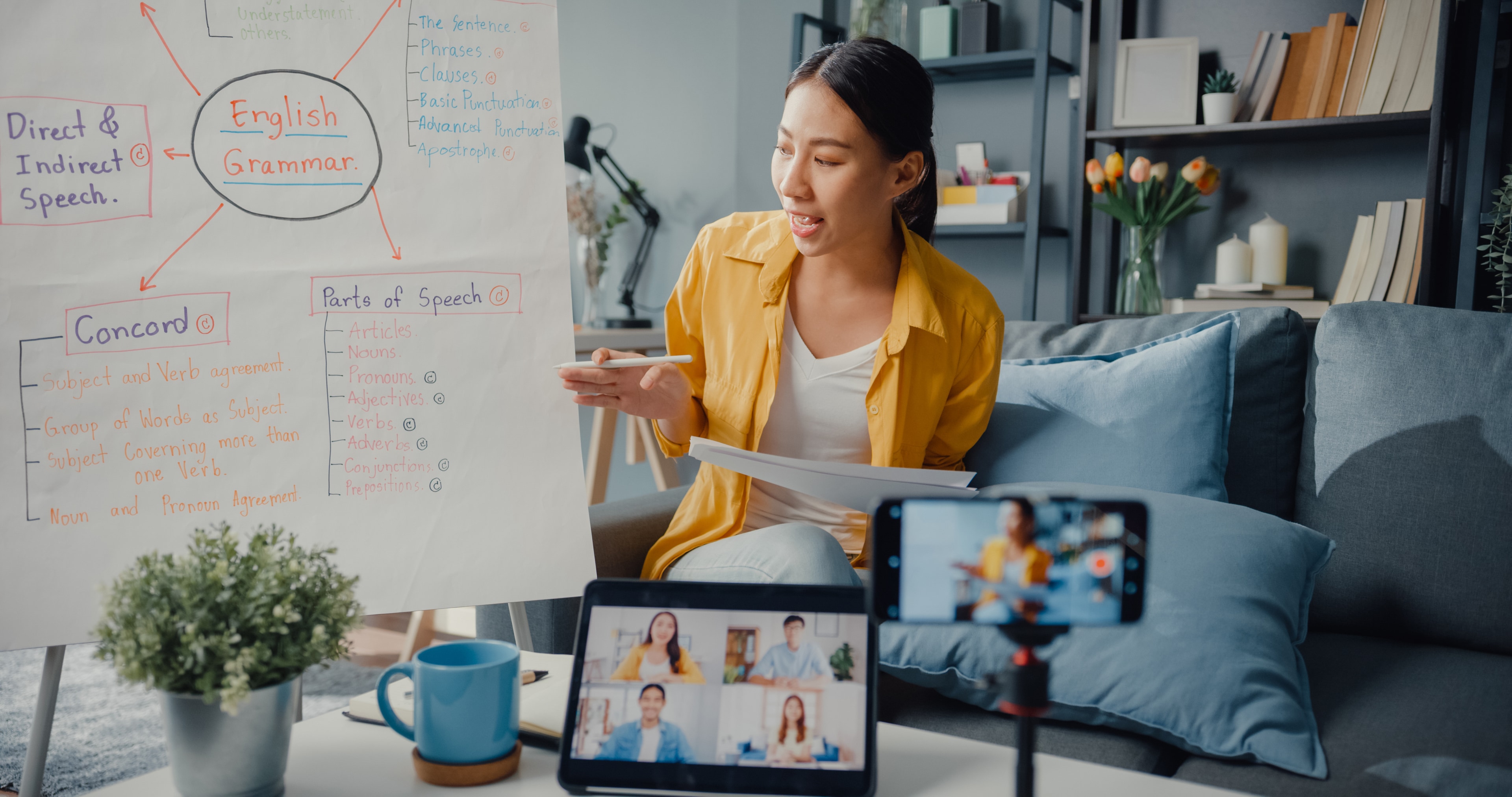 Live classroom session