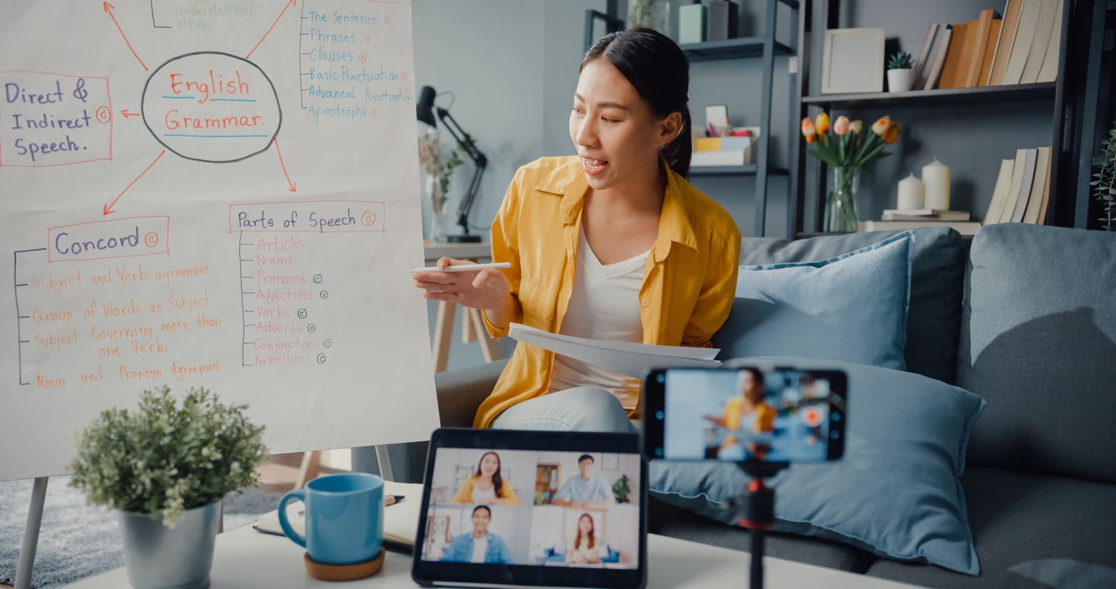 Live classroom session